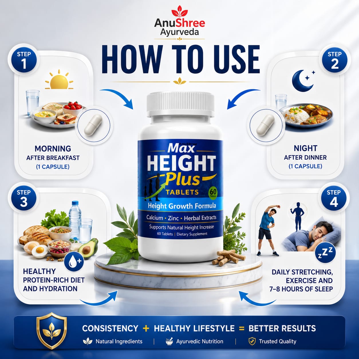 Max Height plus - Best Way To Increase Height