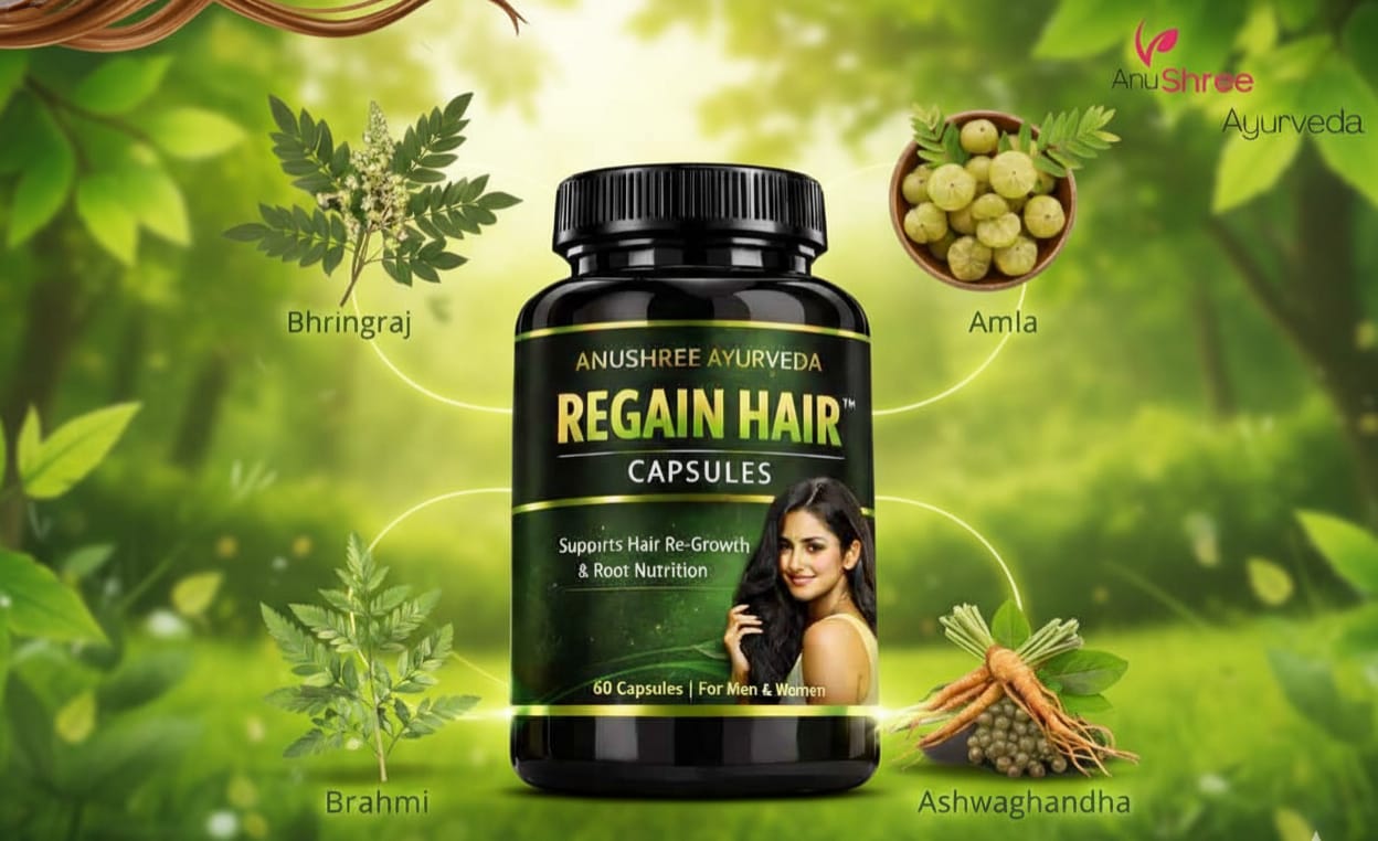 Regain hair capsule & oil